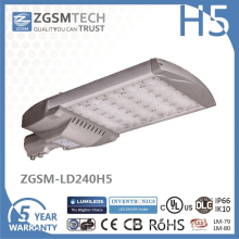 Waterproof 240W Street Lighting LED Luminaires with